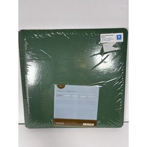 Creative Memories 12x12 Flex Hinge Scrapbook Album Cover Green Sealed No Pages